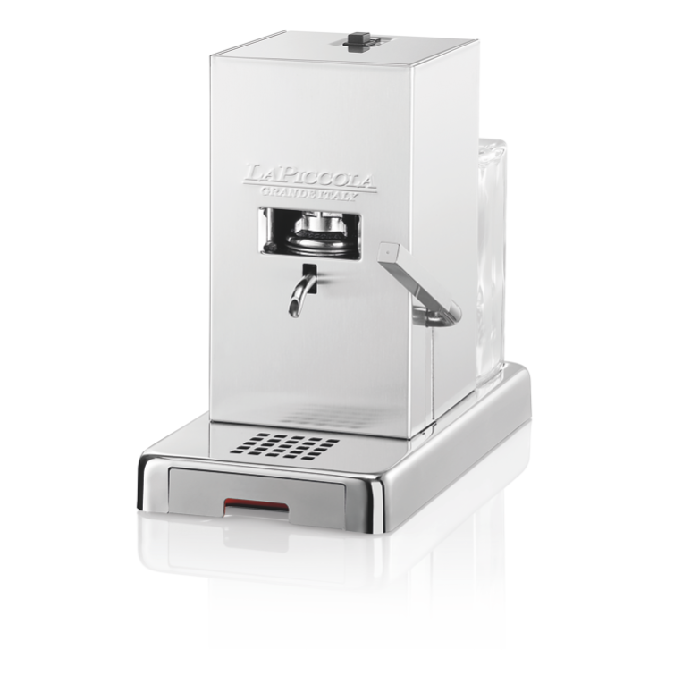 Piccola Inox coffee machine with a gift