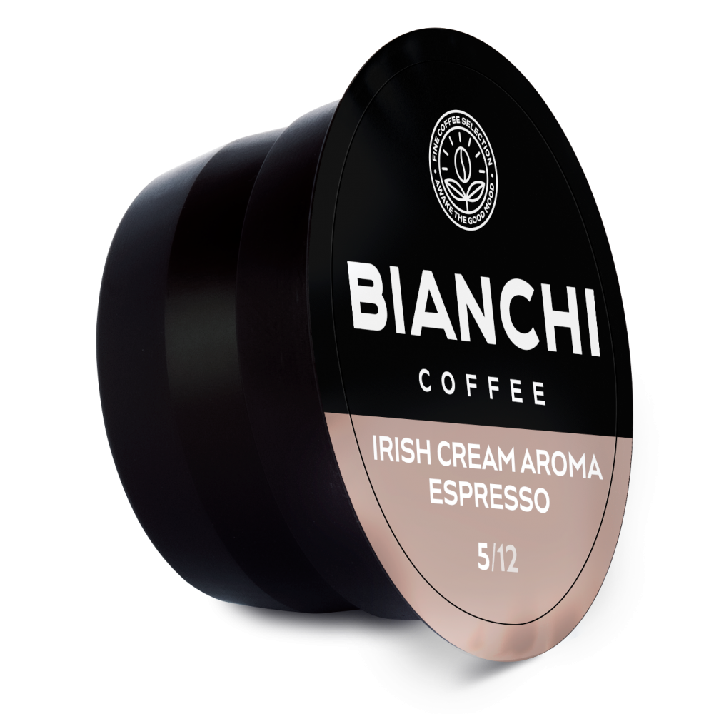 Bianchi Collezione Nero Gusto Irish Cream Aroma coffee capsules 16 (Dolce Gusto® comp.)