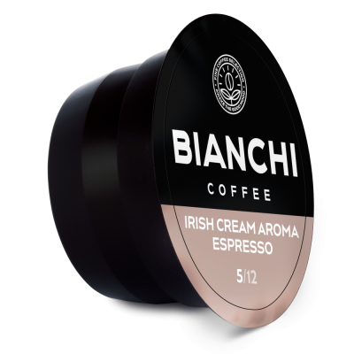 Bianchi Collezione Nero Gusto Irish Cream Aroma coffee capsules 16 (Dolce Gusto® comp.)