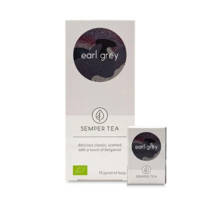 Organic tea EARL GREY Semper Tea 18 pcs.