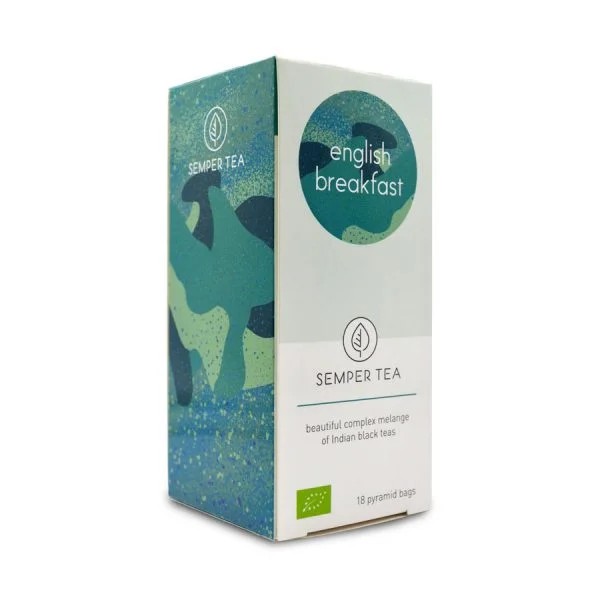 Organic tea ENGLISH BREAKFAST Semper Tea 18 pcs.