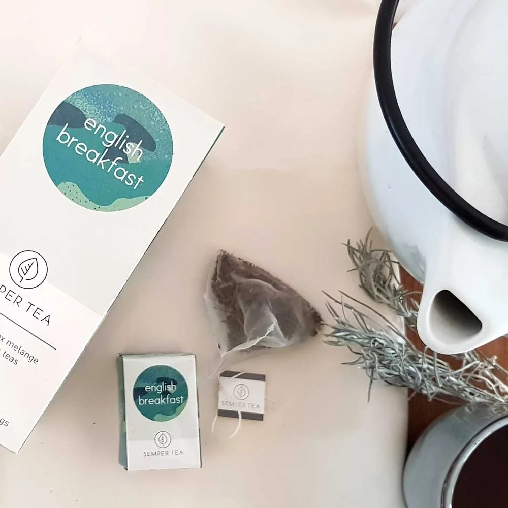 Organic tea ENGLISH BREAKFAST Semper Tea 18 pcs.