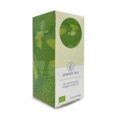 Organic herbal tea MINT Semper Tea 18 pcs.